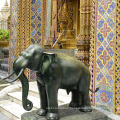 outdoor garden decoration metal bronze thailand elephant statue